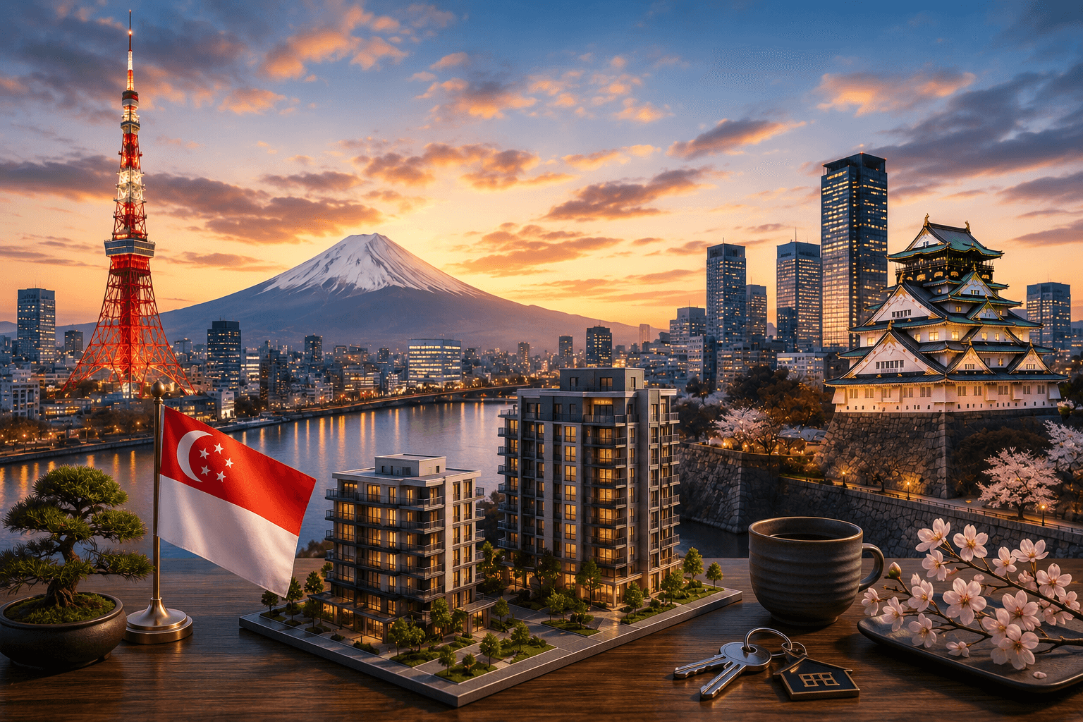 Singapore Investors Buying in Japan: The 2026 Guide to Tokyo and Osaka Property